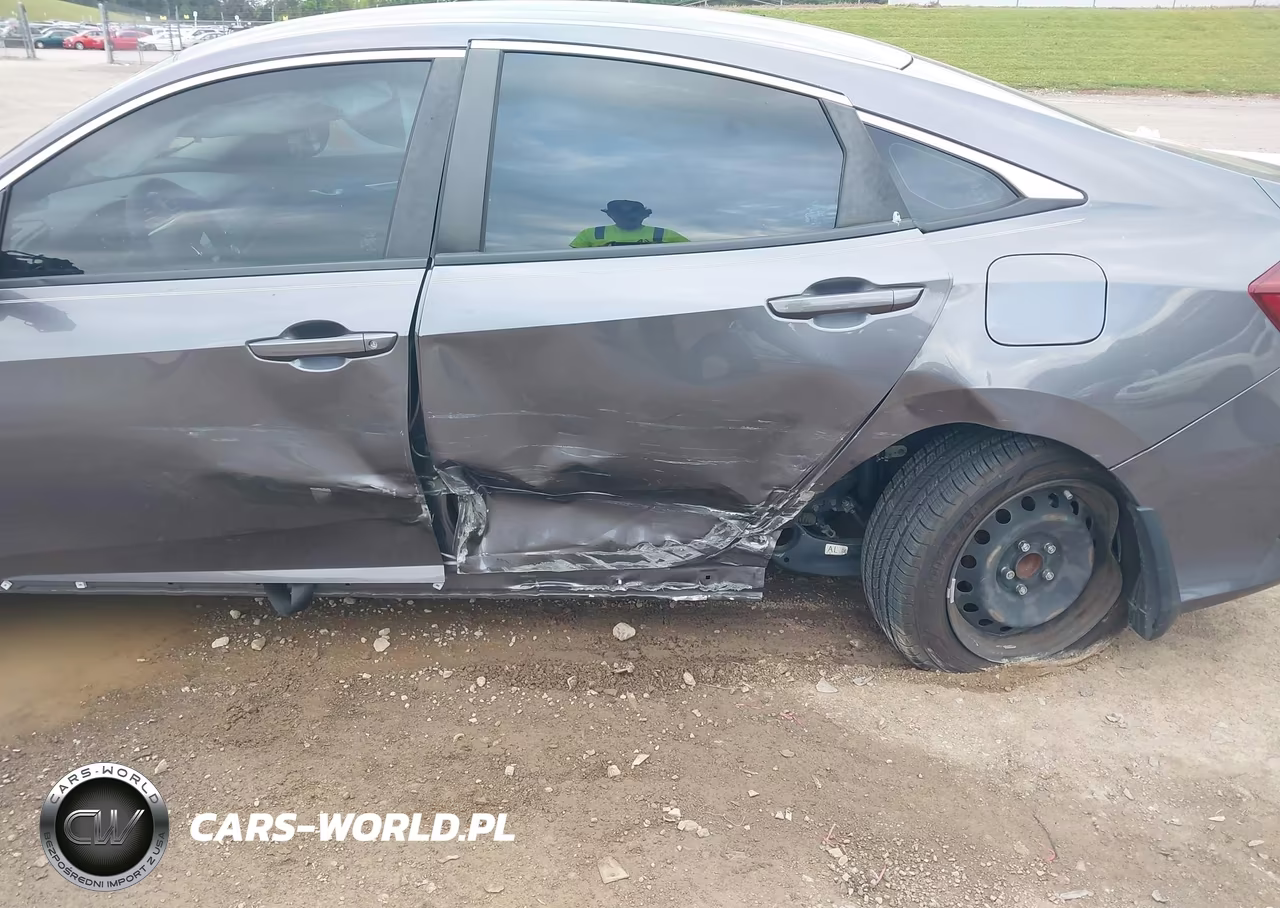 2019 Honda Civic Lx VIN:19XFC2F69KE010304 - 6