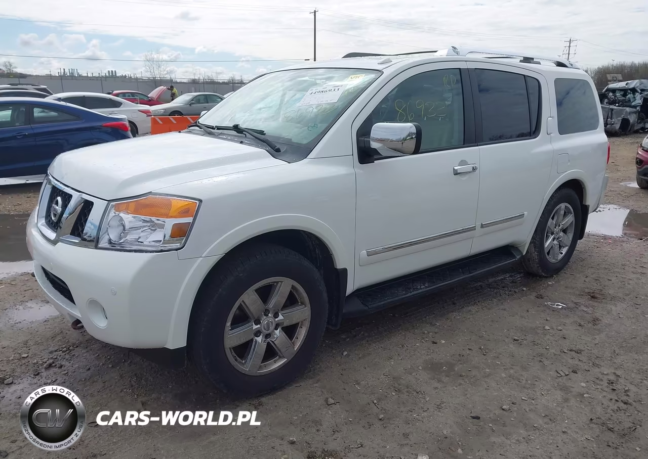 2012 Nissan Armada Platinum VIN:5N1AA0NE0CN603779 - 2