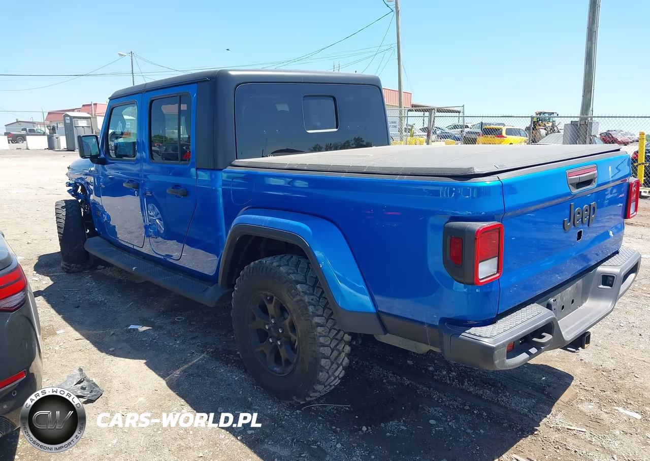 2021 Jeep Gladiator Sport S 4X4 VIN:1C6HJTAGXML564487 - 3
