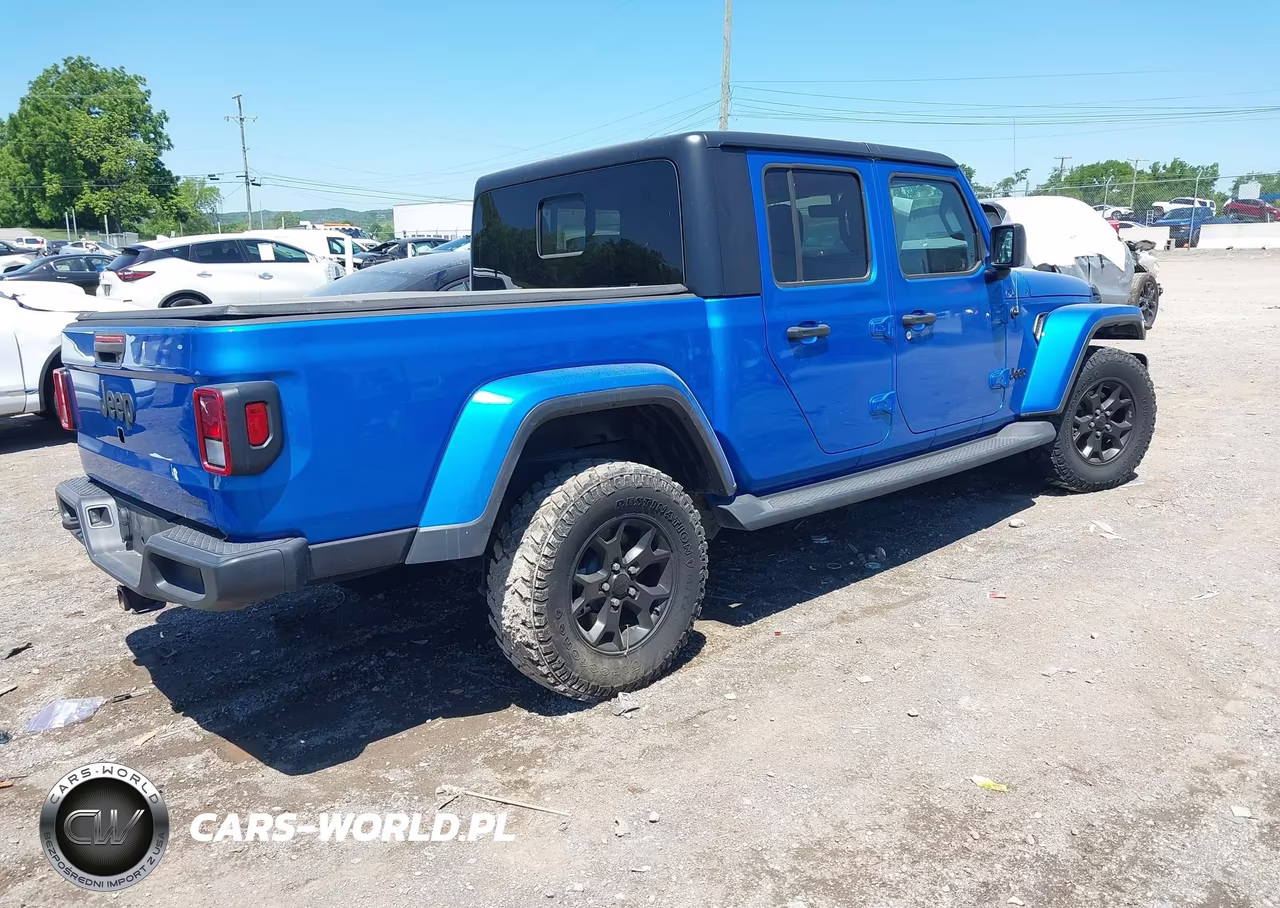 2021 Jeep Gladiator Sport S 4X4 VIN:1C6HJTAGXML564487 - 4