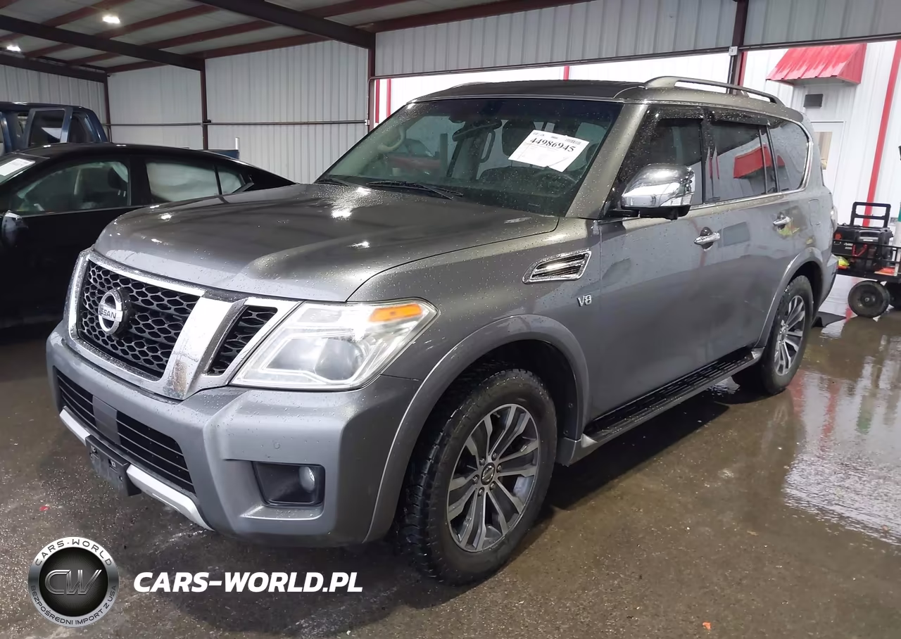 2017 Nissan Armada Sl VIN:JN8AY2NC7H9506173 - 2