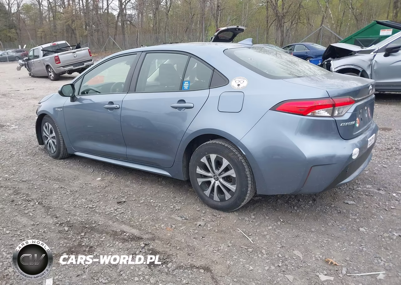 2020 Toyota Corolla Hybrid Le VIN:JTDEBRBE8LJ011730 - 3