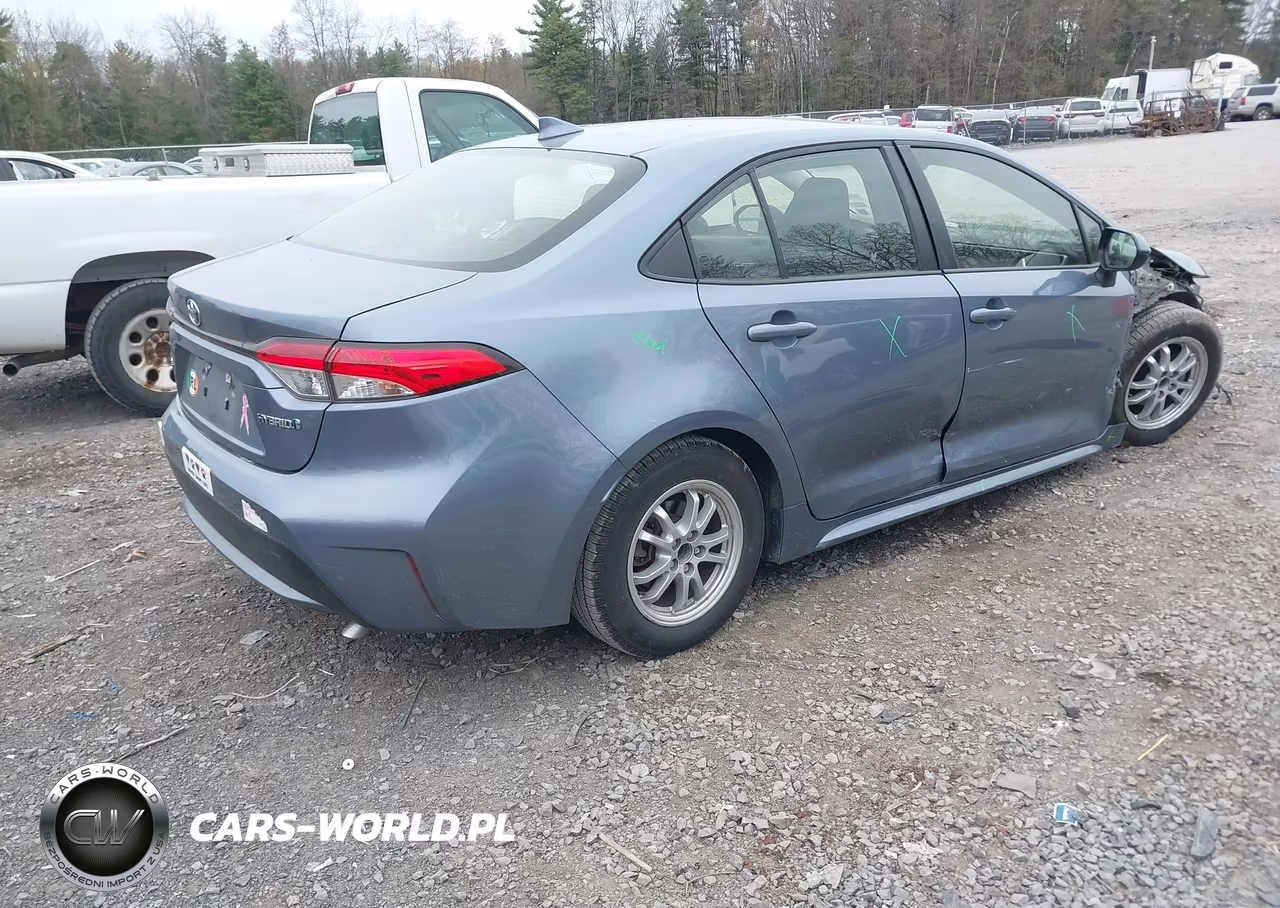 2020 Toyota Corolla Hybrid Le VIN:JTDEBRBE8LJ011730 - 4