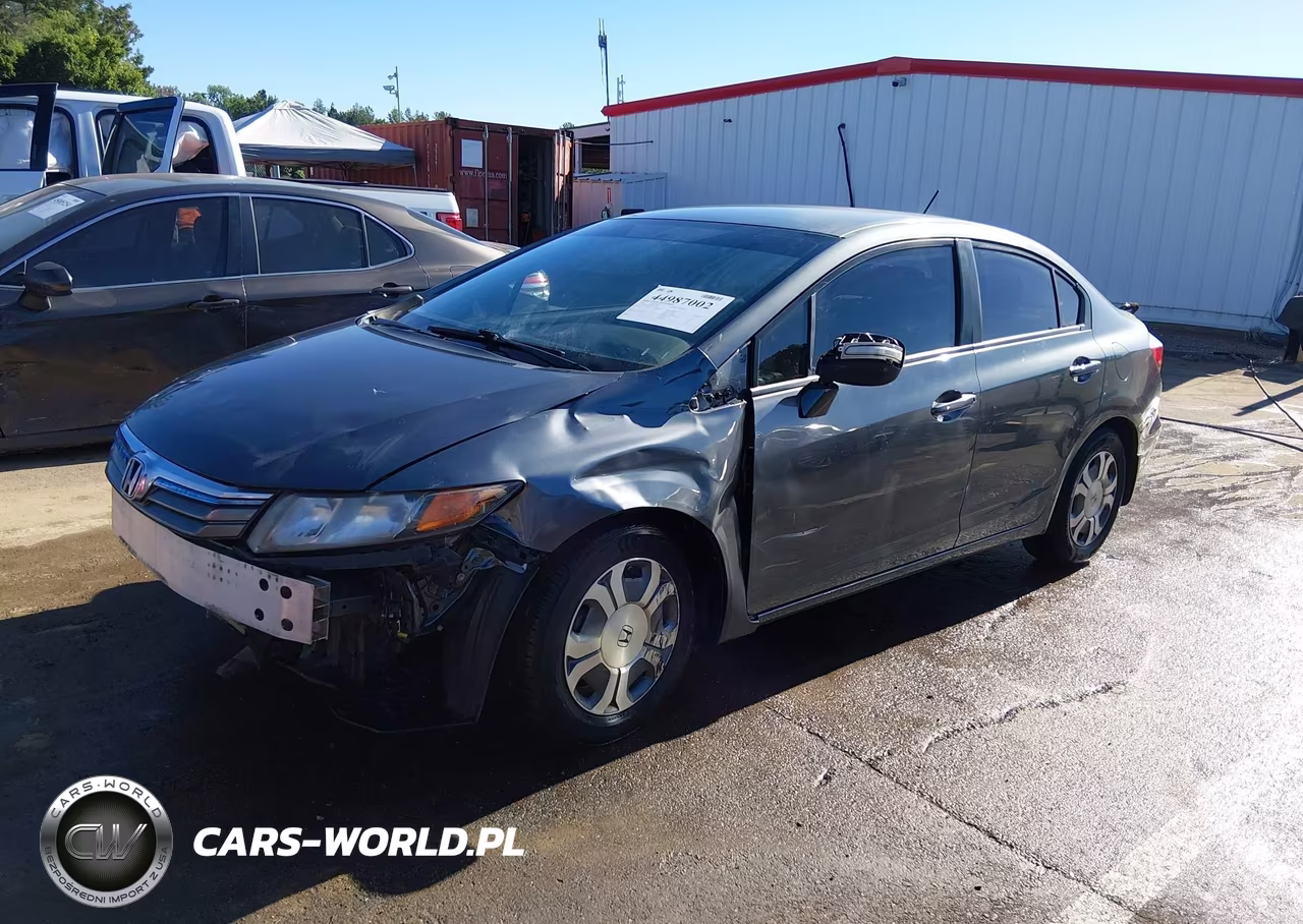 2012 Honda Civic Hybrid VIN:JHMFB4F37CS005698 - 2