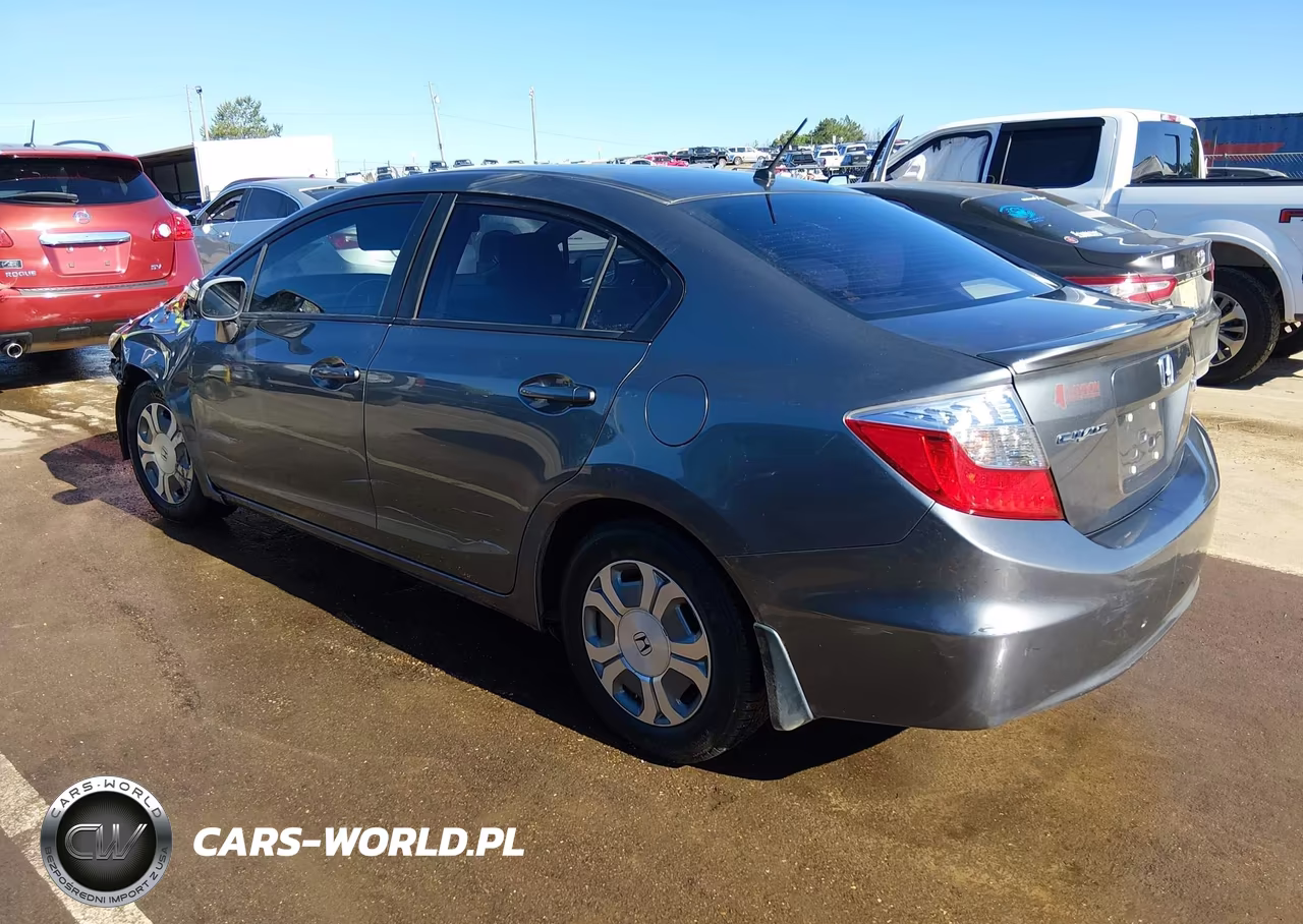2012 Honda Civic Hybrid VIN:JHMFB4F37CS005698 - 3