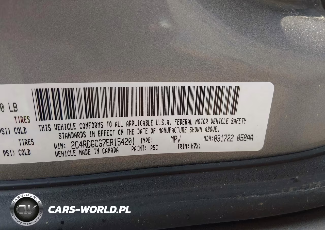 2014 Dodge Grand Caravan Sxt VIN:2C4RDGCG7ER154201 - 9