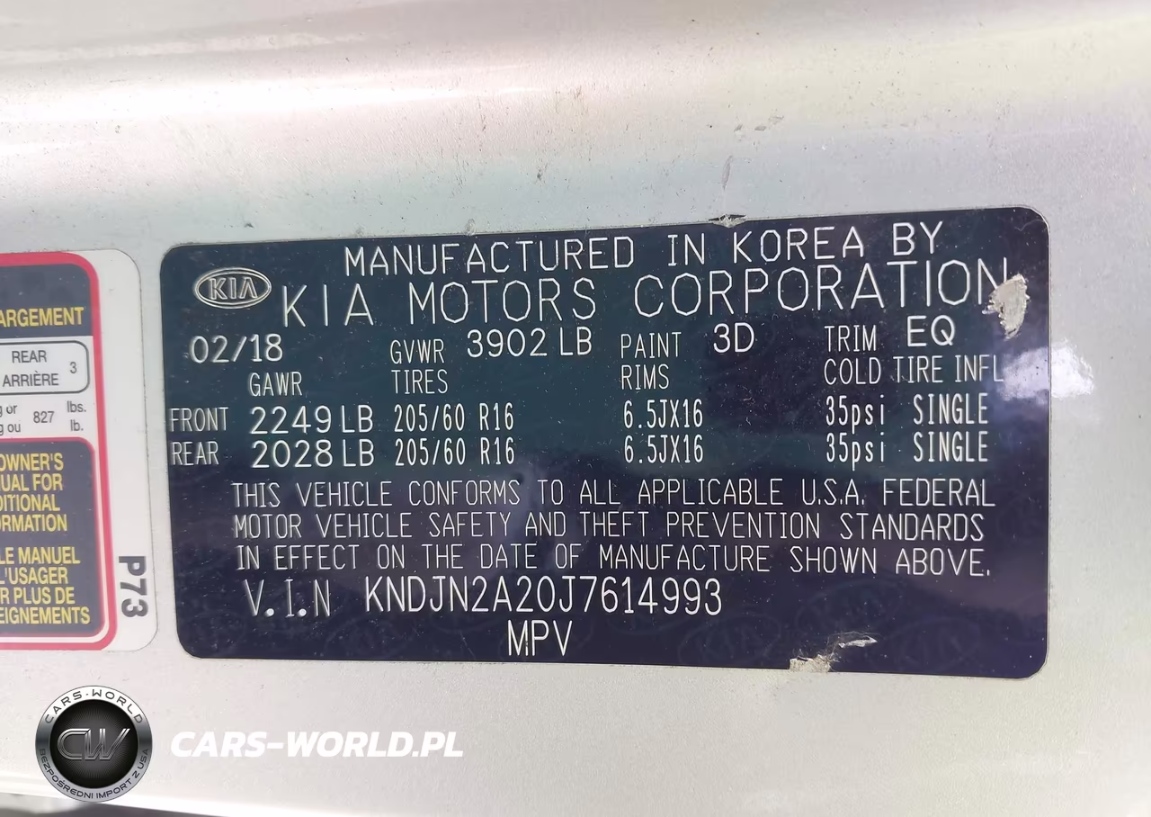 2018 Kia Soul VIN:KNDJN2A20J7614993 - 9