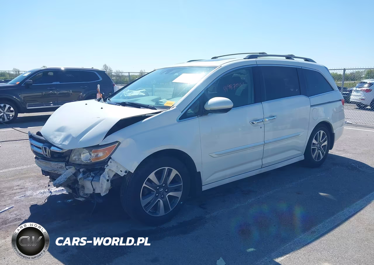 2015 Honda Odyssey Touring-Touring Elite VIN:5FNRL5H94FB035813 - 2