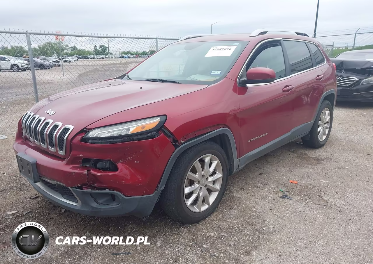 2016 Jeep Cherokee Limited VIN:1C4PJMDB8GW151433 - 2