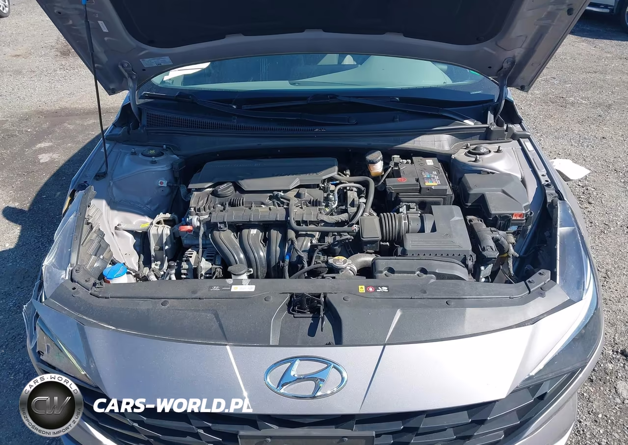 2023 Hyundai Elantra Sel VIN:KMHLS4AG5PU602806 - 10