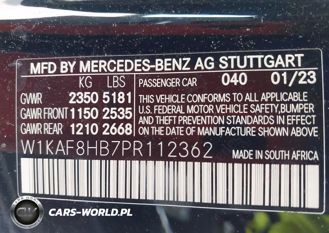 2023 Mercedes-Benz Amg C 43 4Matic VIN:W1KAF8HB7PR112362 - 9