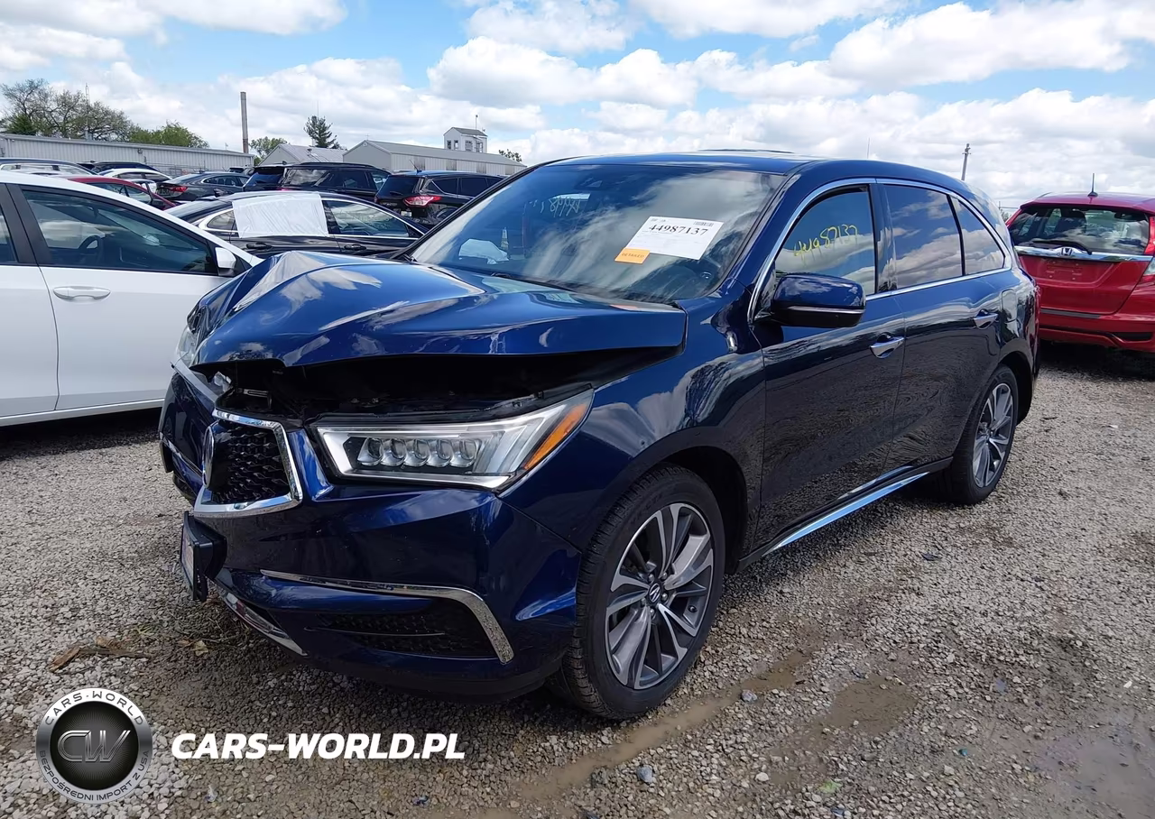 2019 Acura Mdx Tech Pkg VIN:5J8YD4H51KL029363 - 2