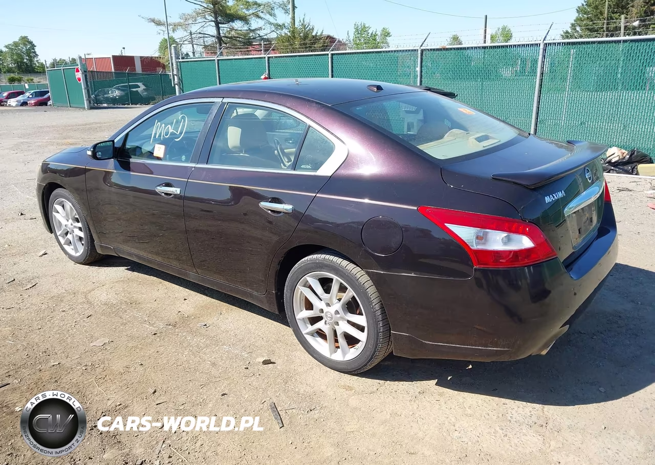 2011 Nissan Maxima 3.5 Sv VIN:1N4AA5AP9BC843731 - 3