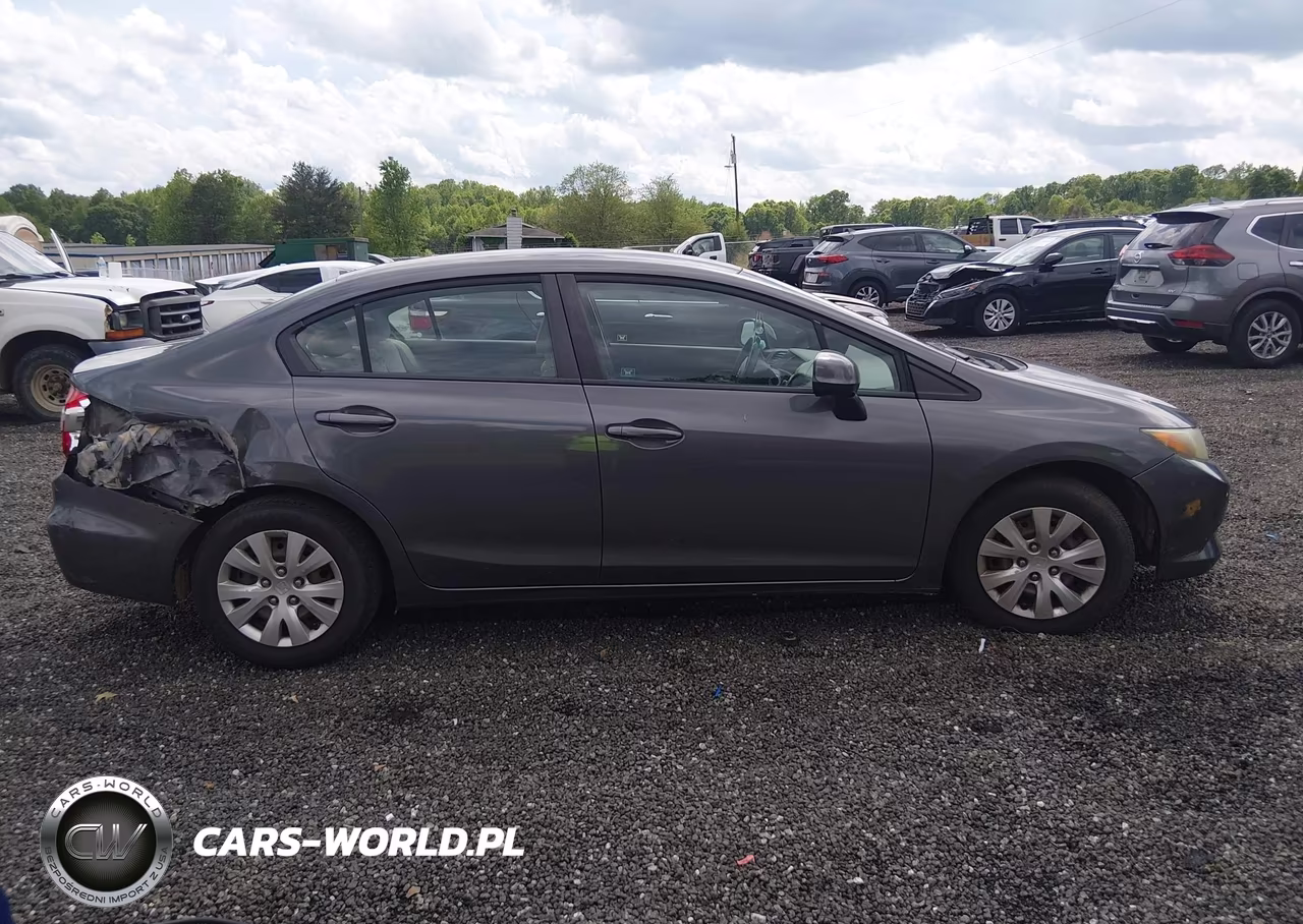 2012 Honda Civic Lx VIN:2HGFB2F59CH515244 - 13
