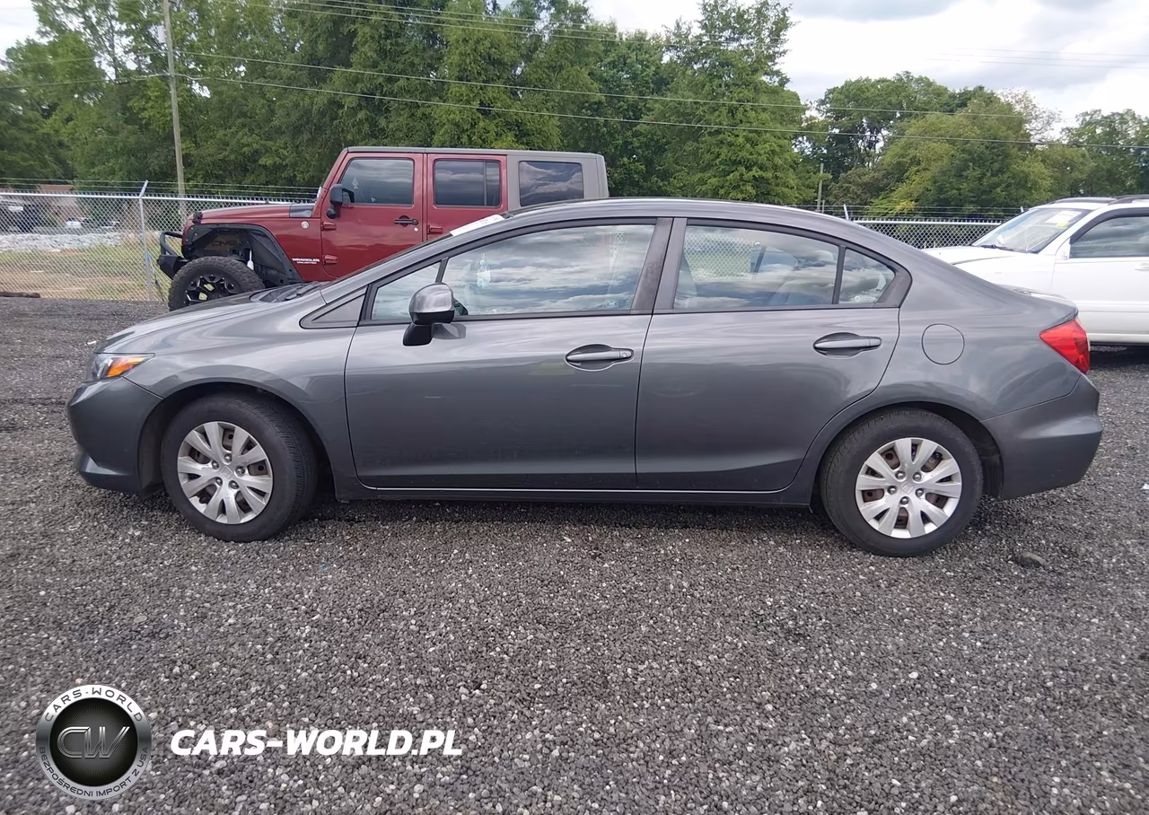 2012 Honda Civic Lx VIN:2HGFB2F59CH515244 - 14