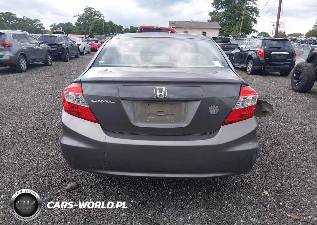 2012 Honda Civic Lx VIN:2HGFB2F59CH515244 - 16