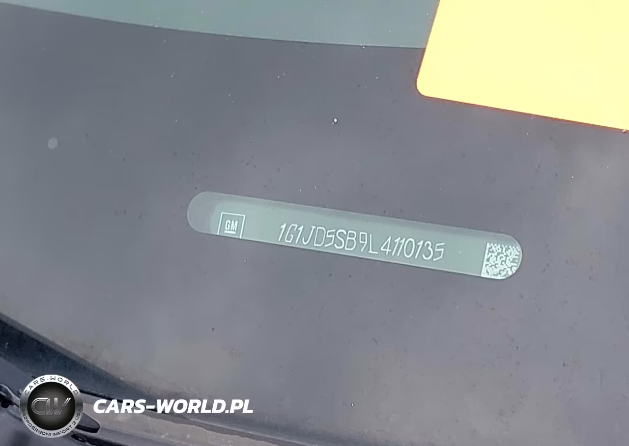 2020 Chevrolet Sonic Fwd Lt VIN:1G1JD5SB9L4110135 - 9