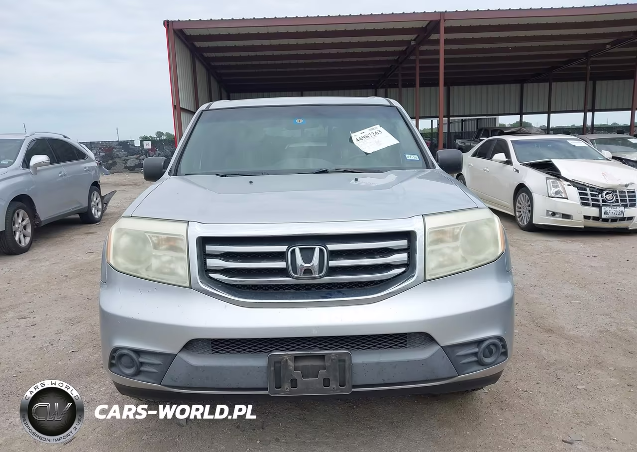 2013 Honda Pilot Lx VIN:5FNYF3H23DB037706 - 12
