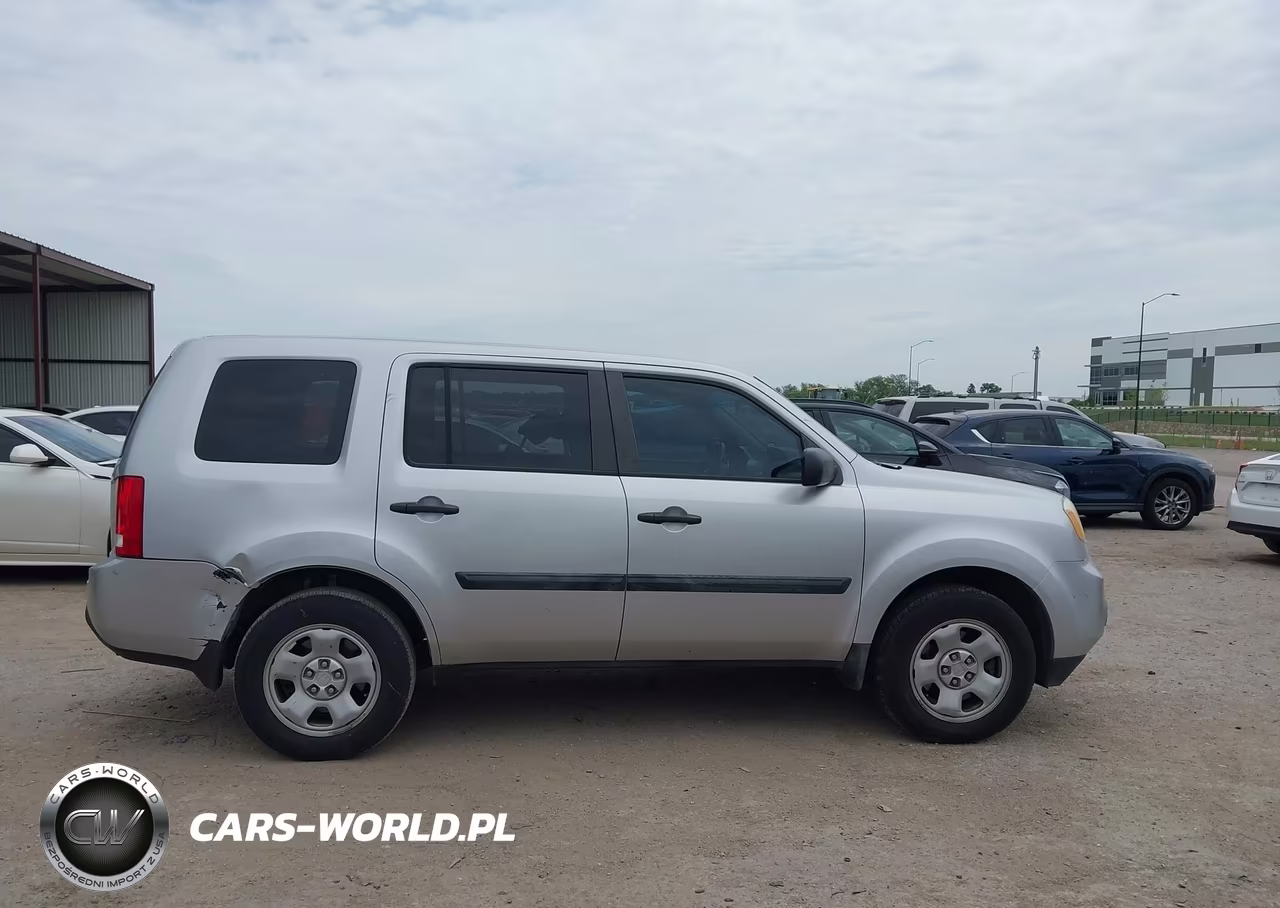 2013 Honda Pilot Lx VIN:5FNYF3H23DB037706 - 13