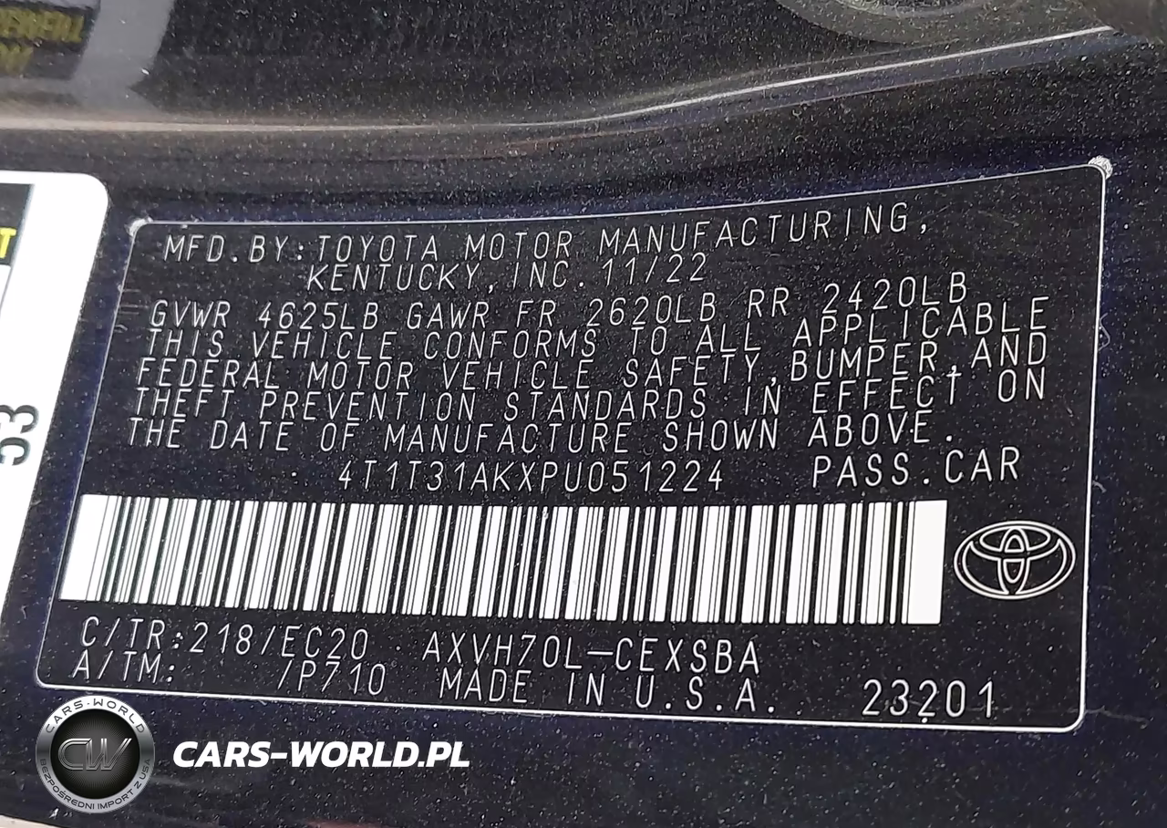 2023 Toyota Camry Se Nightshade Edition Hybrid VIN:4T1T31AKXPU051224 - 9