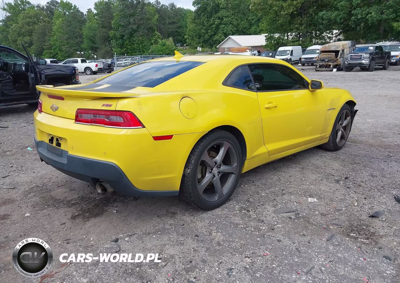 2014 Chevrolet Camaro 1Lt VIN:2G1FB1E36E9212940 - 4