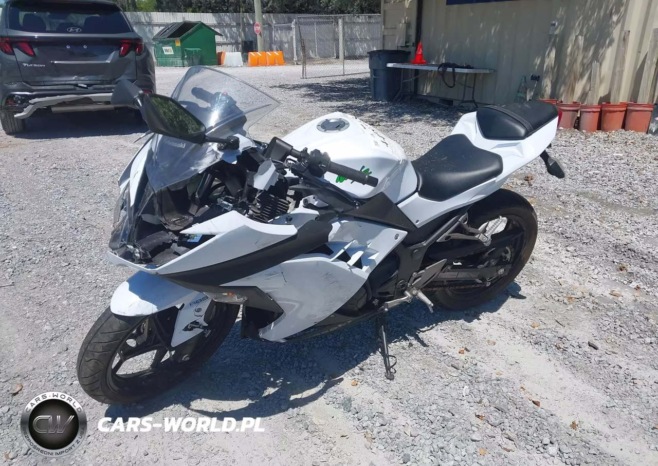 2015 Kawasaki Ex300 B VIN:JKAEX8B17FDA21318 - 2