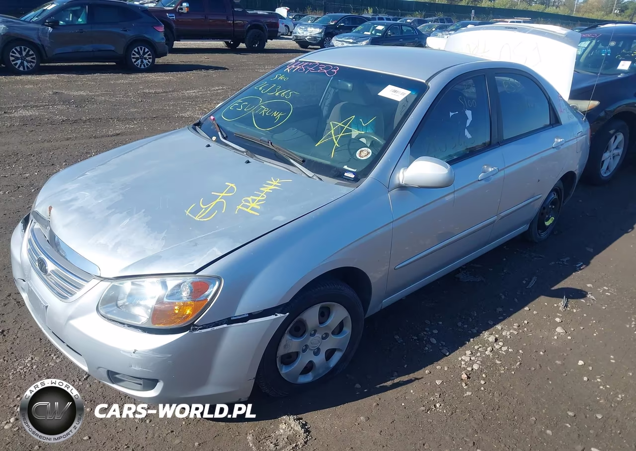 2007 Kia Spectra Ex VIN:KNAFE122675451203 - 2