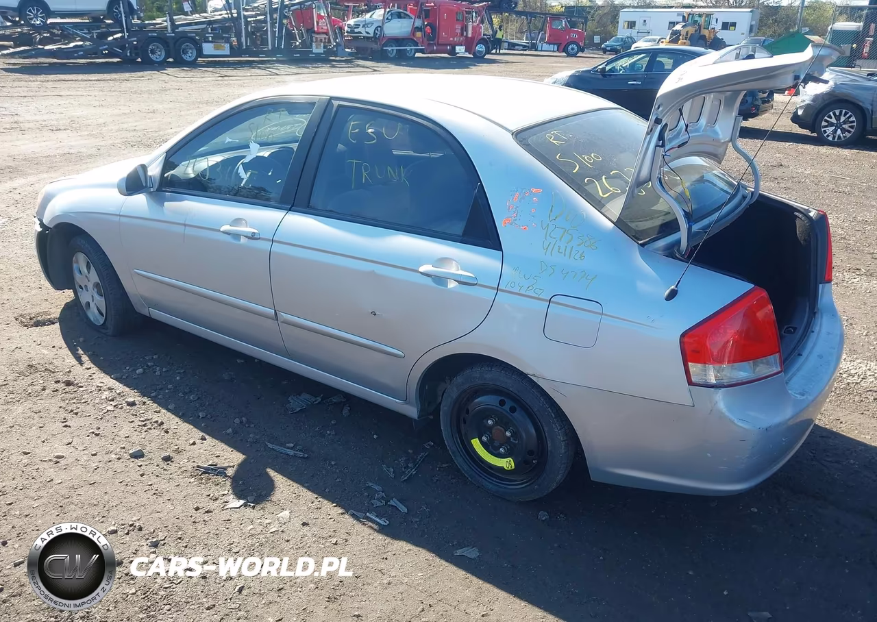 2007 Kia Spectra Ex VIN:KNAFE122675451203 - 3