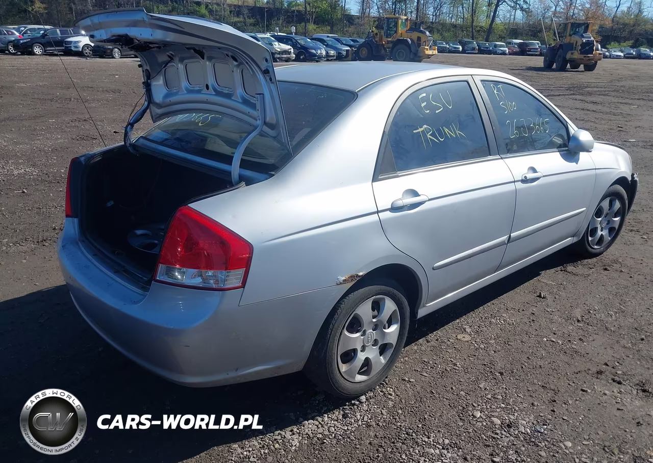 2007 Kia Spectra Ex VIN:KNAFE122675451203 - 4