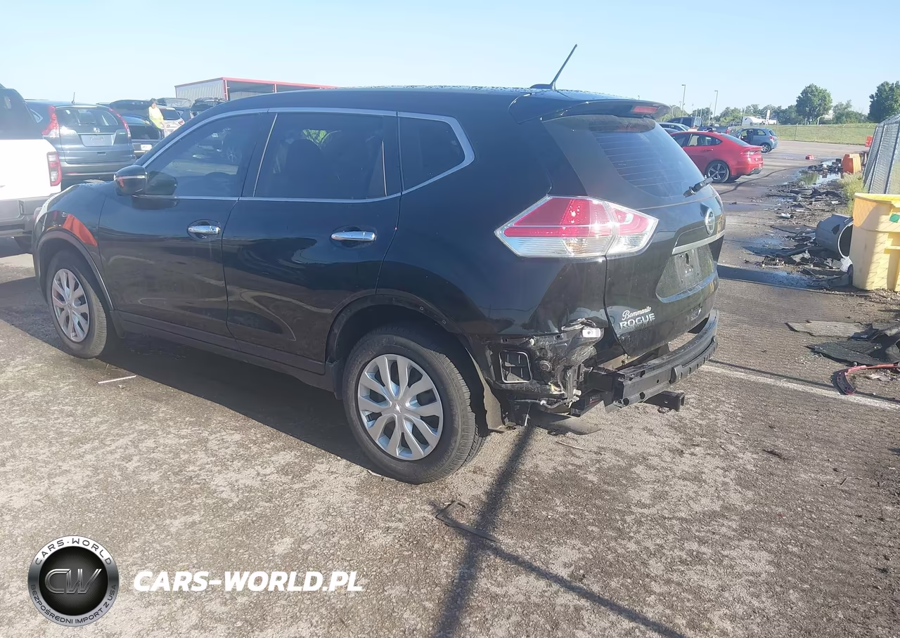 2015 Nissan Rogue S VIN:KNMAT2MT8FP590007 - 3