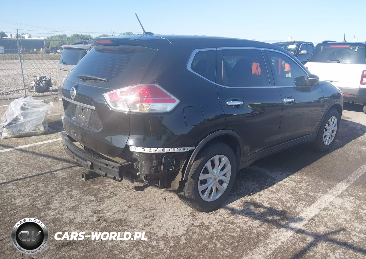 2015 Nissan Rogue S VIN:KNMAT2MT8FP590007 - 4