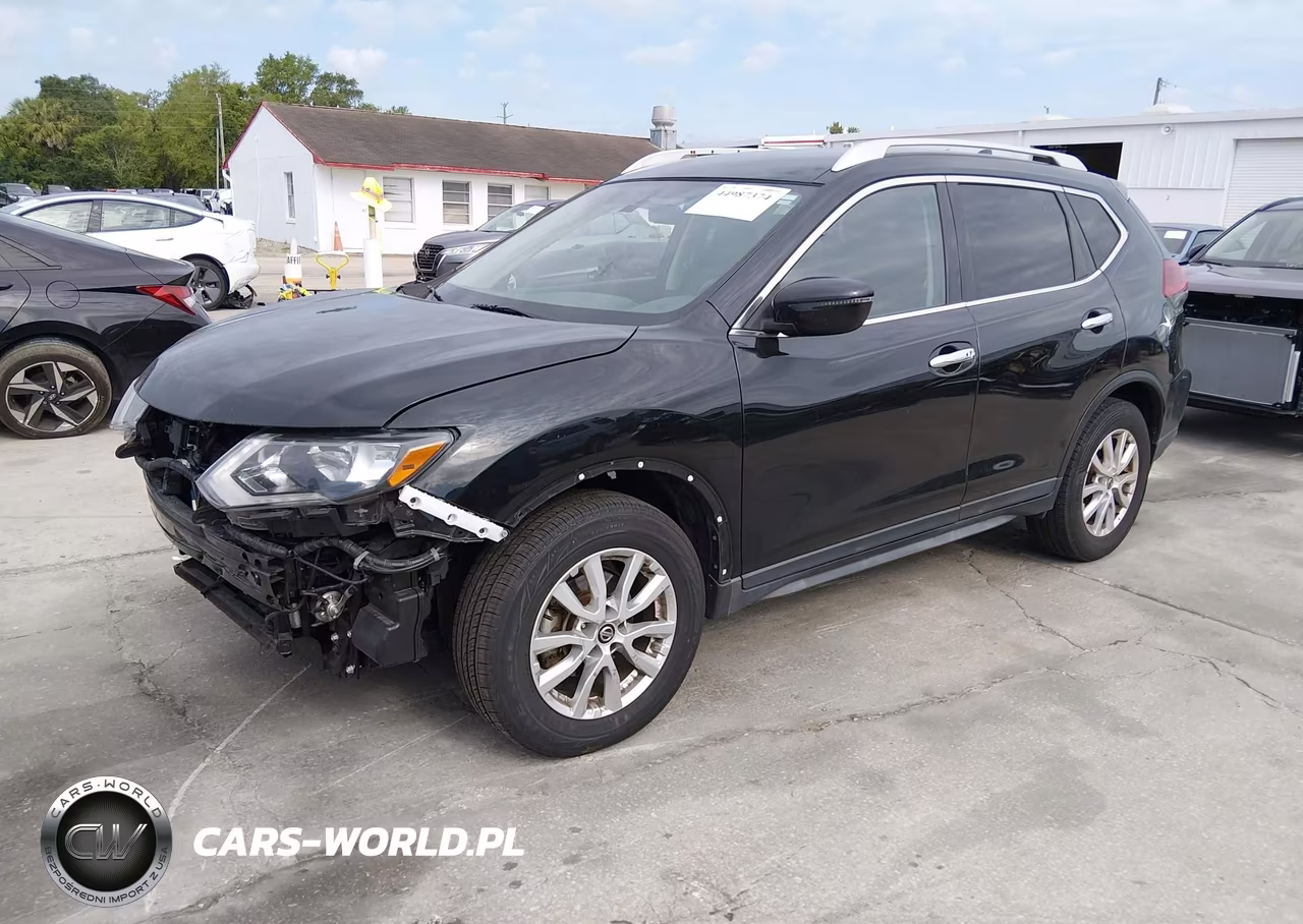 2018 Nissan Rogue Sv VIN:KNMAT2MT4JP607166 - 2
