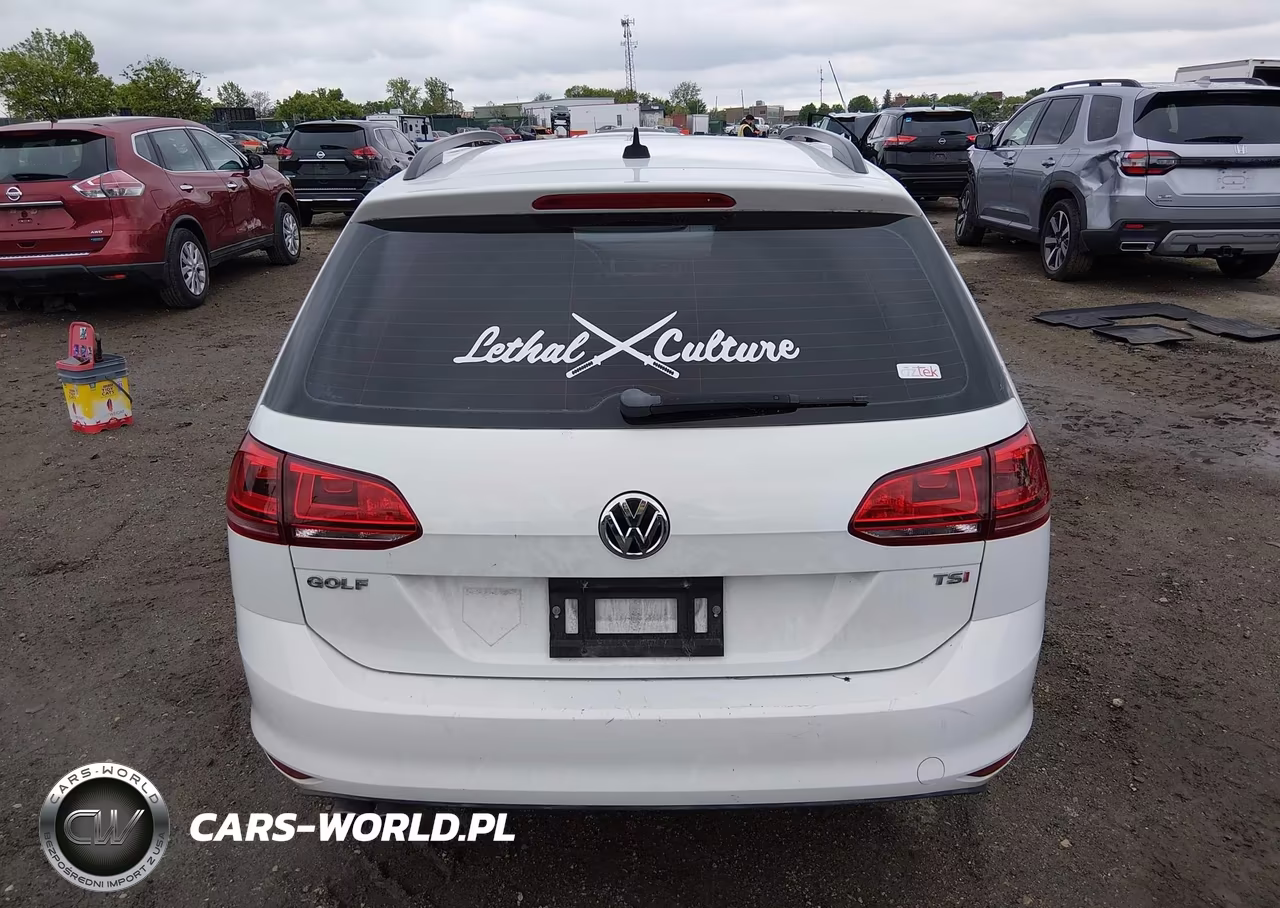 2017 Volkswagen Golf Sportwagen Tsi S VIN:3VWC17AU0HM501268 - 16