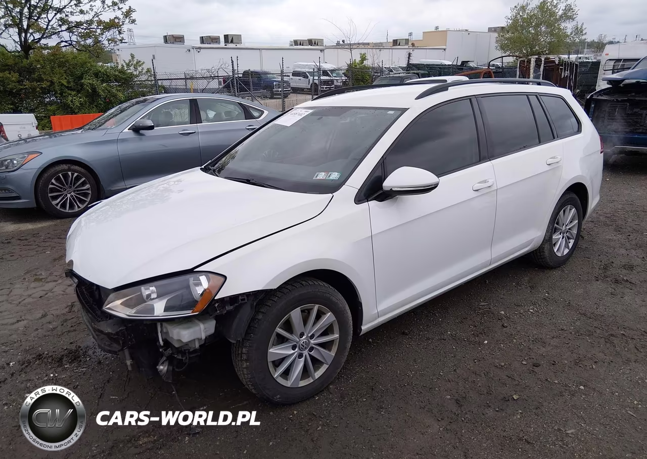 2017 Volkswagen Golf Sportwagen Tsi S VIN:3VWC17AU0HM501268 - 2