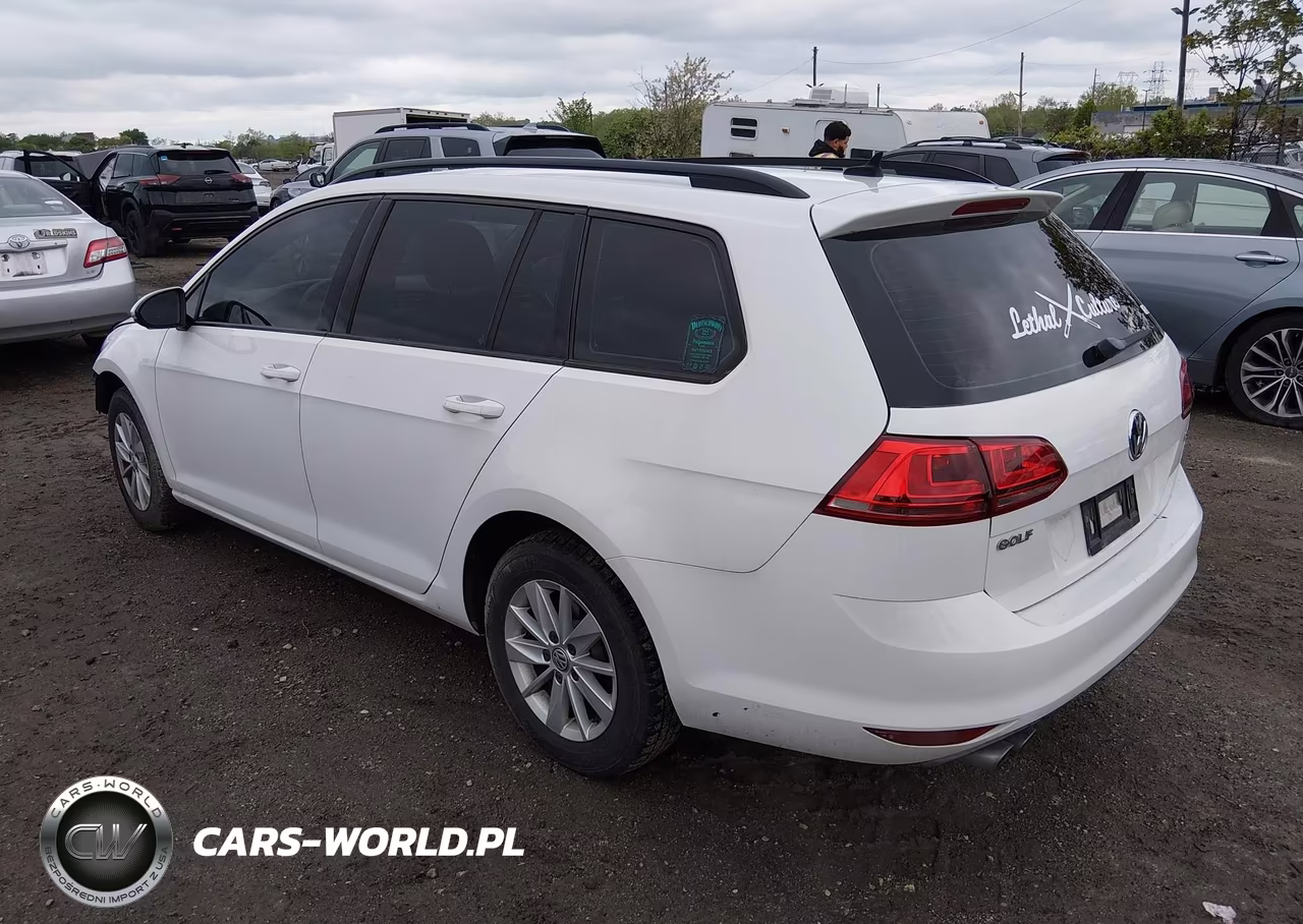 2017 Volkswagen Golf Sportwagen Tsi S VIN:3VWC17AU0HM501268 - 3