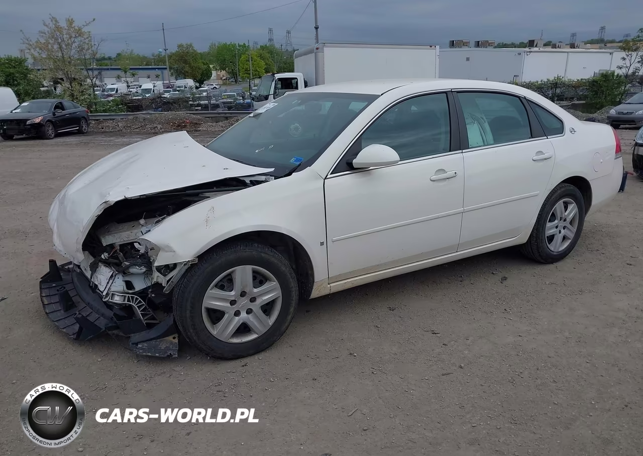 2008 Chevrolet Impala Ls VIN:2G1WB55KX89288163 - 2