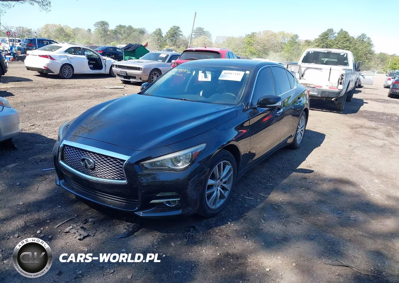 2015 Infiniti Q50 VIN:JN1BV7AR8FM411098 - 2