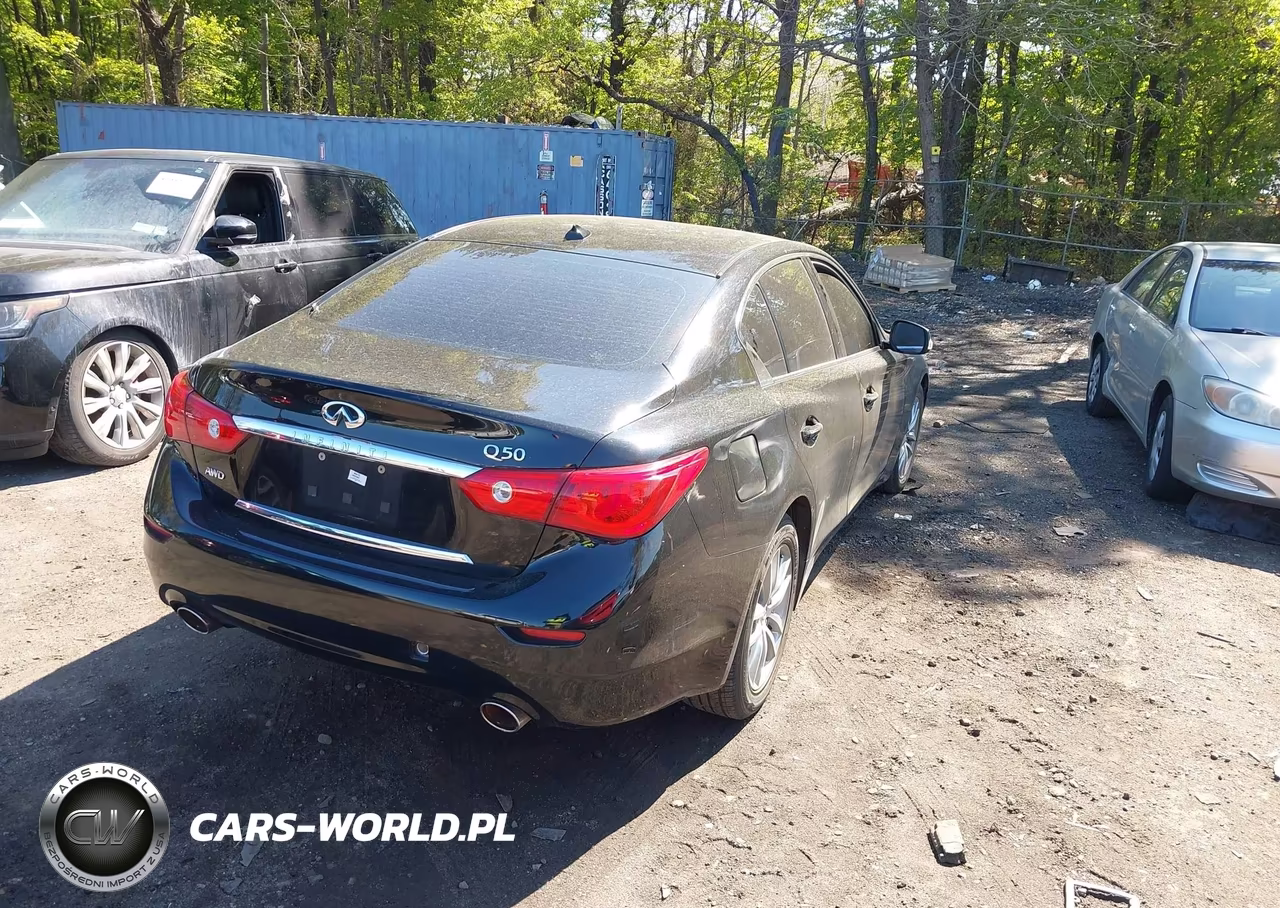 2015 Infiniti Q50 VIN:JN1BV7AR8FM411098 - 4