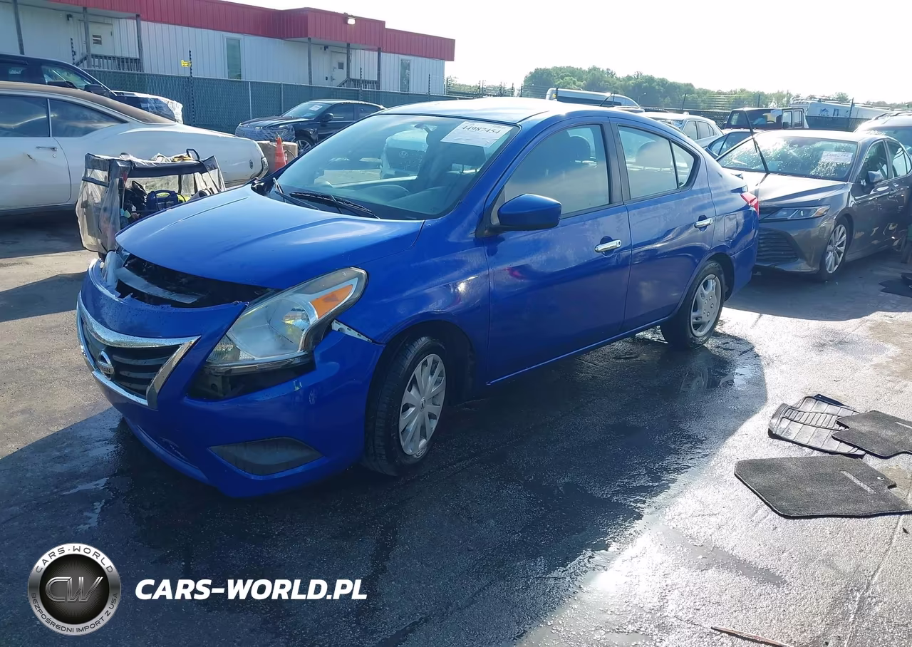 2016 Nissan Versa 1.6 S-1.6 S+-1.6 Sl-1.6 Sv VIN:3N1CN7AP6GL808663 - 2