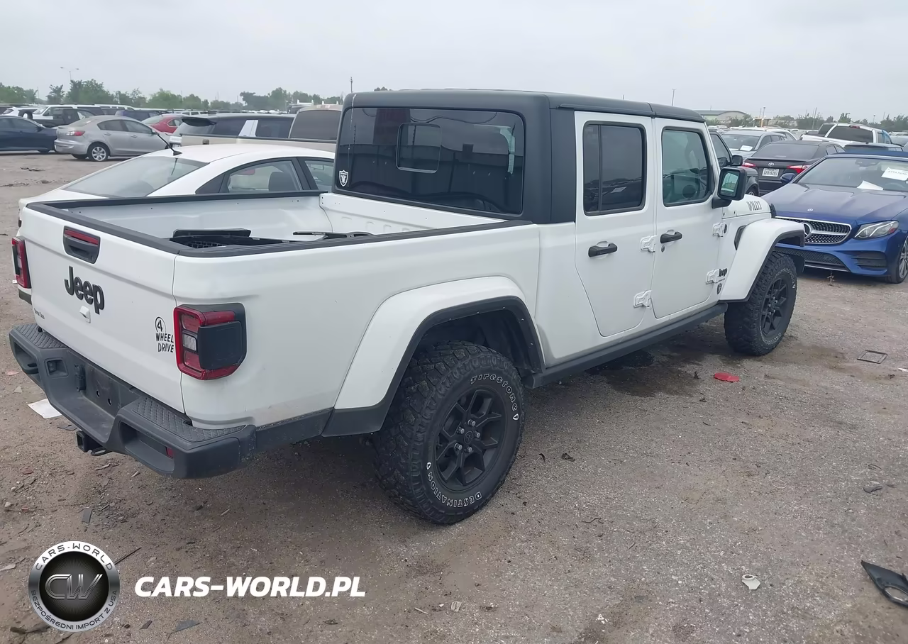 2024 Jeep Gladiator Willys VIN:1C6HJTAG2RL110046 - 4