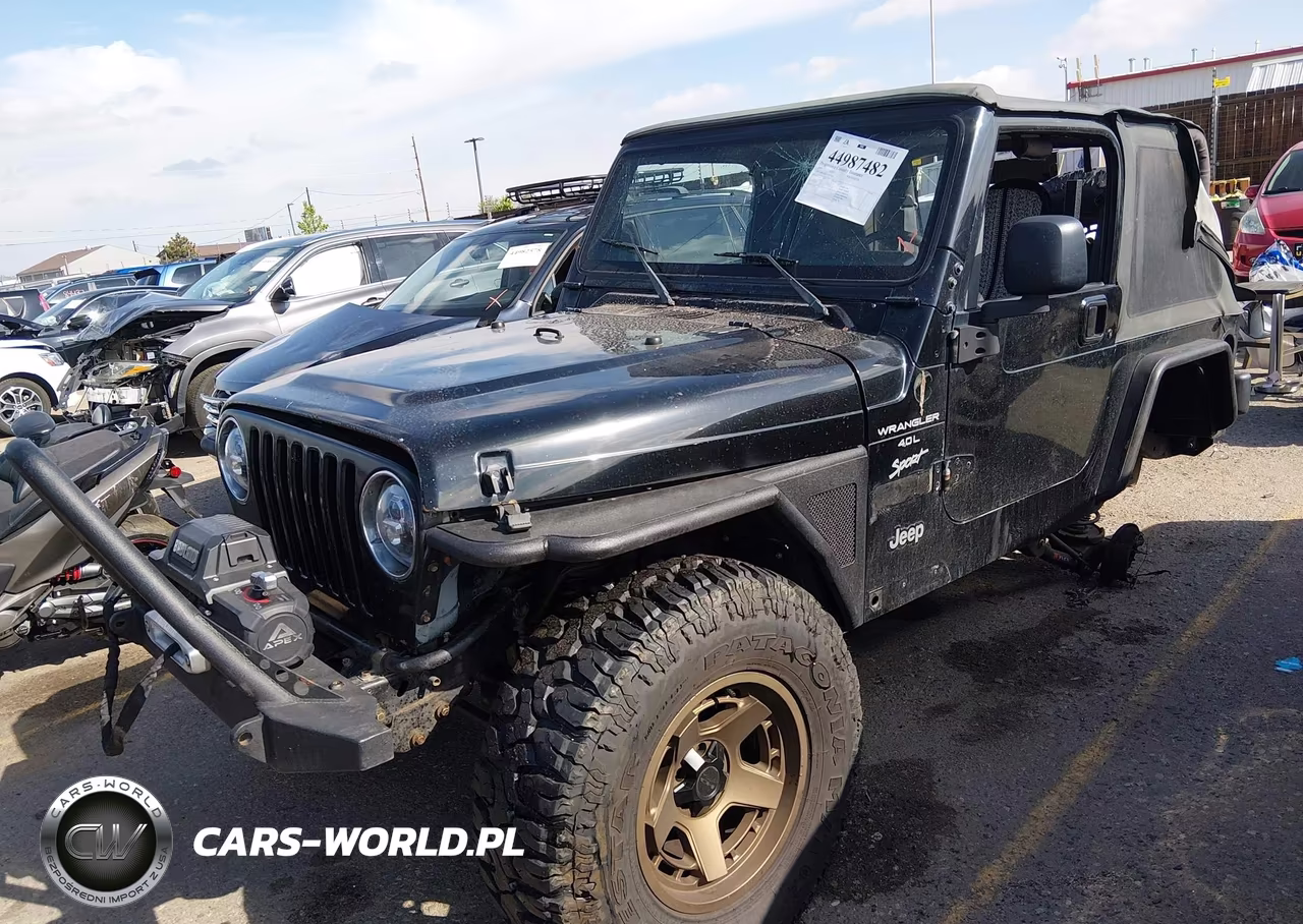 2000 Jeep Wrangler Sport VIN:1J4FA49S4YP717338 - 2