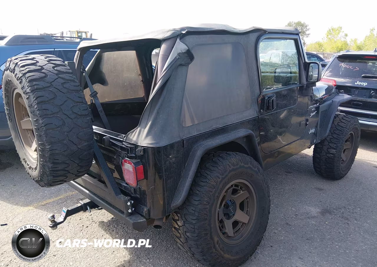 2000 Jeep Wrangler Sport VIN:1J4FA49S4YP717338 - 4