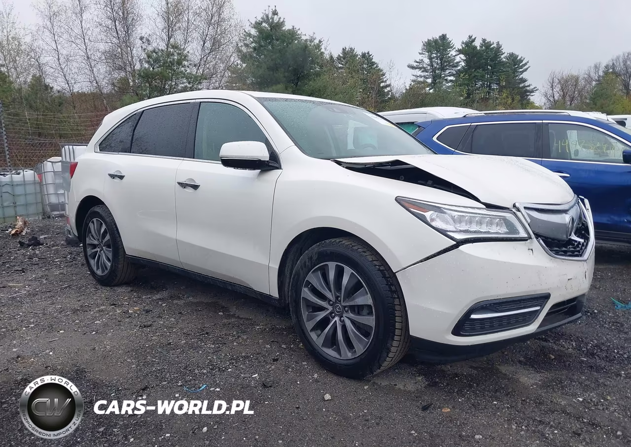 2016 Acura Mdx Technology Acurawatch Plus Packages-Technology Package – zdjęcie 1 z 16