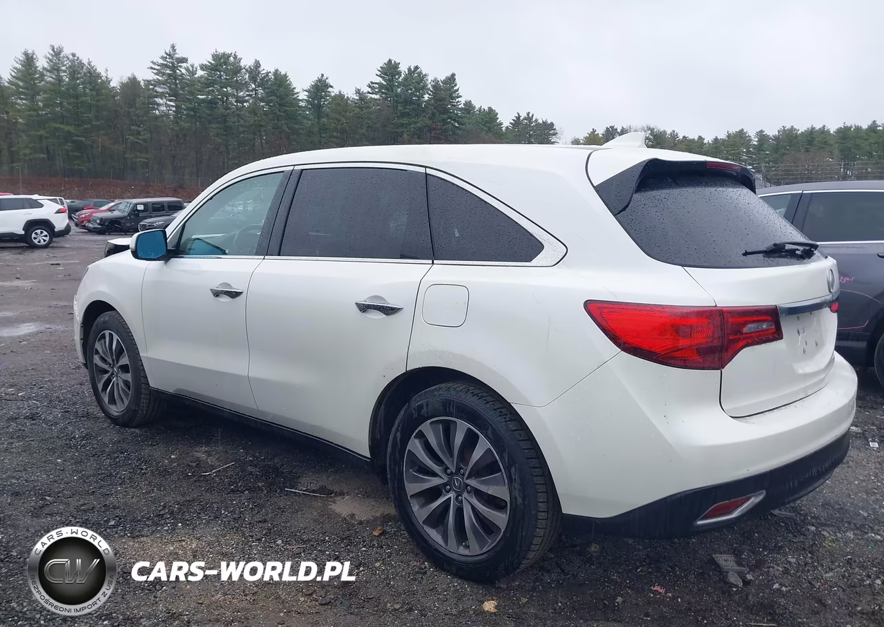 2016 Acura Mdx Technology Acurawatch Plus Packages-Technology Package VIN:5FRYD4H43GB011848 - 3