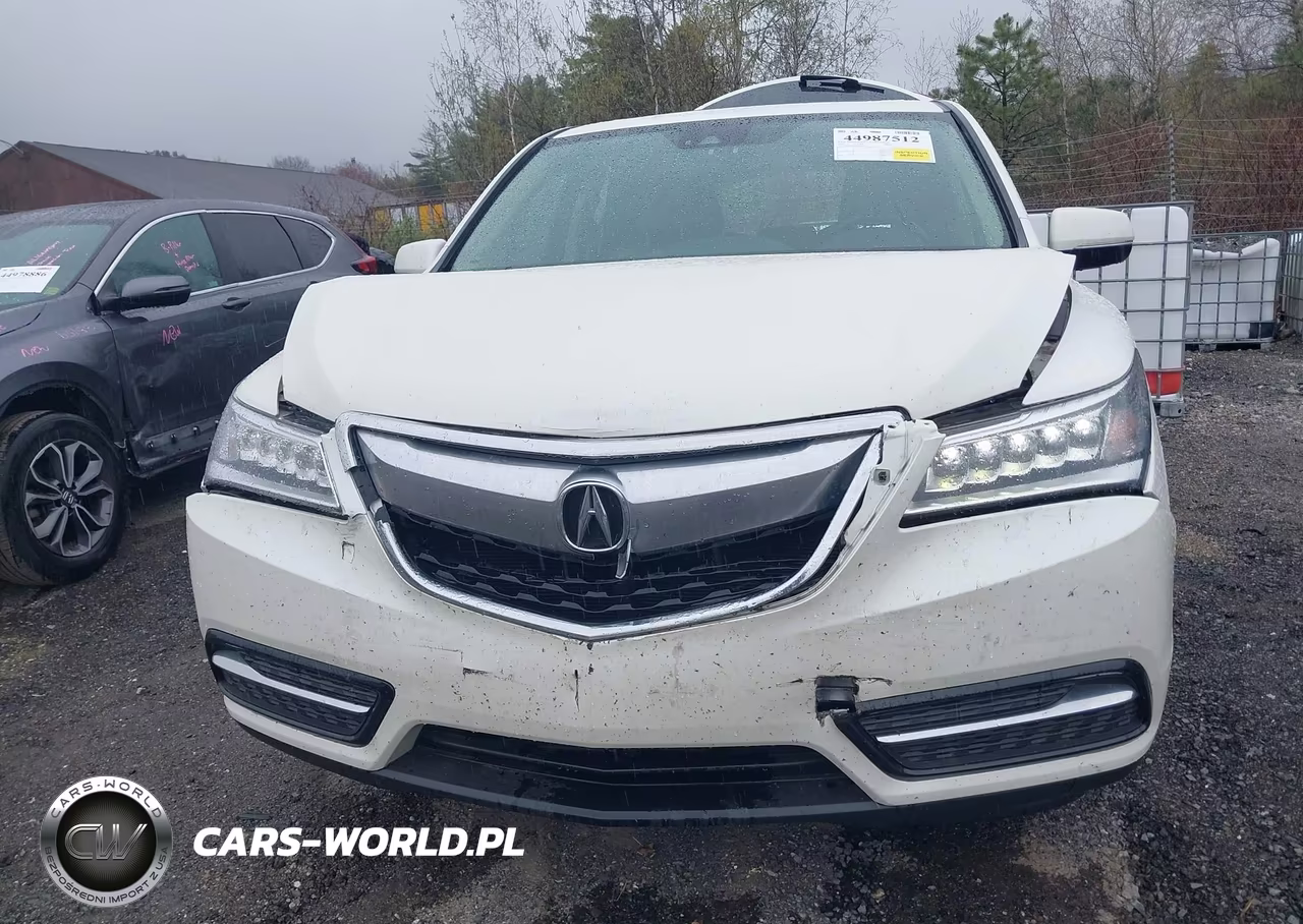 2016 Acura Mdx Technology Acurawatch Plus Packages-Technology Package VIN:5FRYD4H43GB011848 - 6