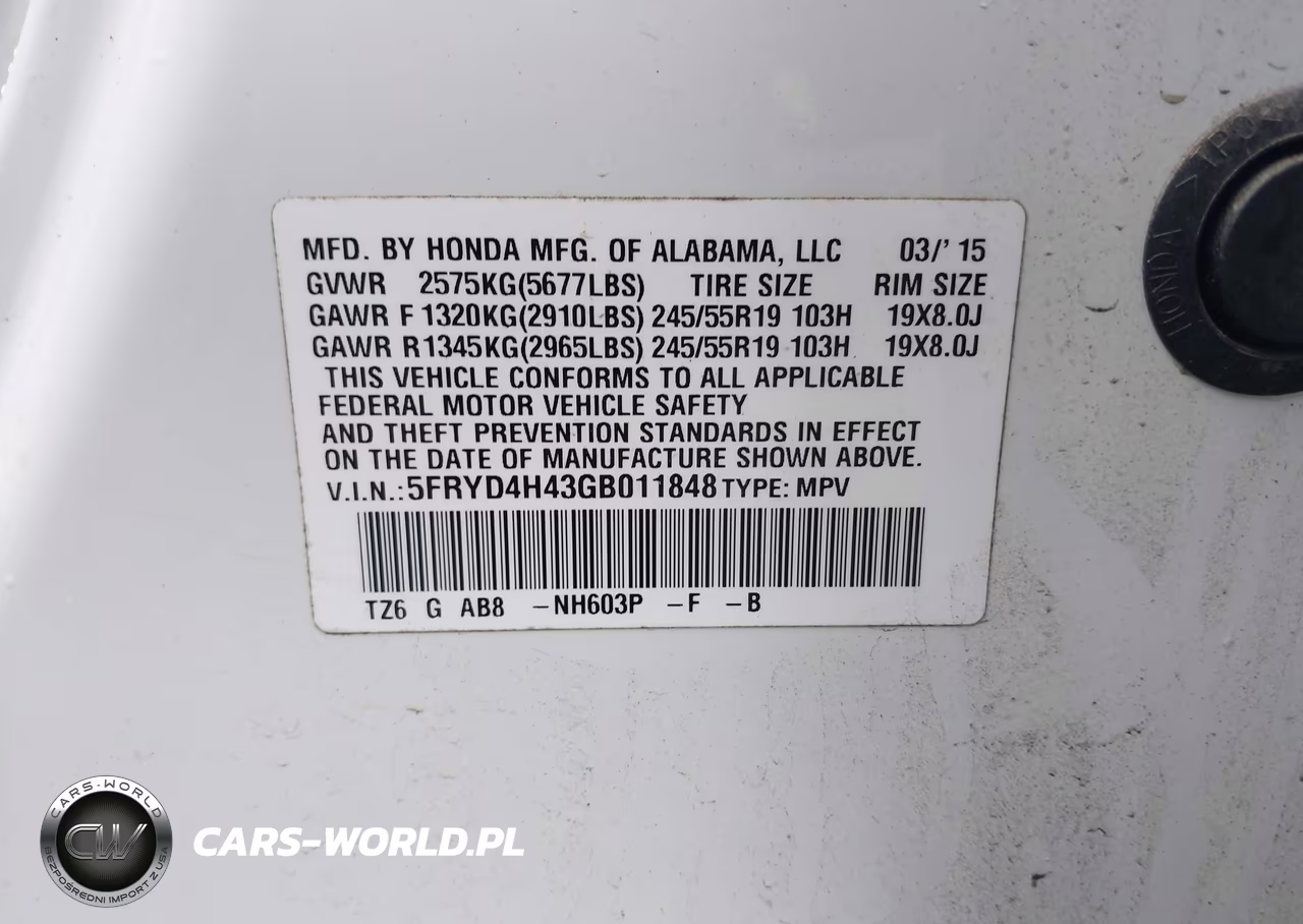2016 Acura Mdx Technology Acurawatch Plus Packages-Technology Package VIN:5FRYD4H43GB011848 - 9