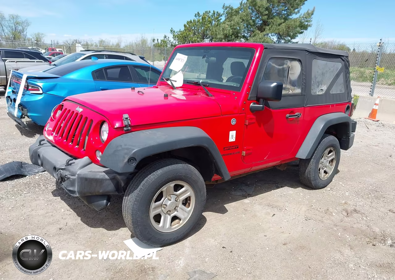 2015 Jeep Wrangler Sport VIN:1C4AJWAG1FL686783 - 2