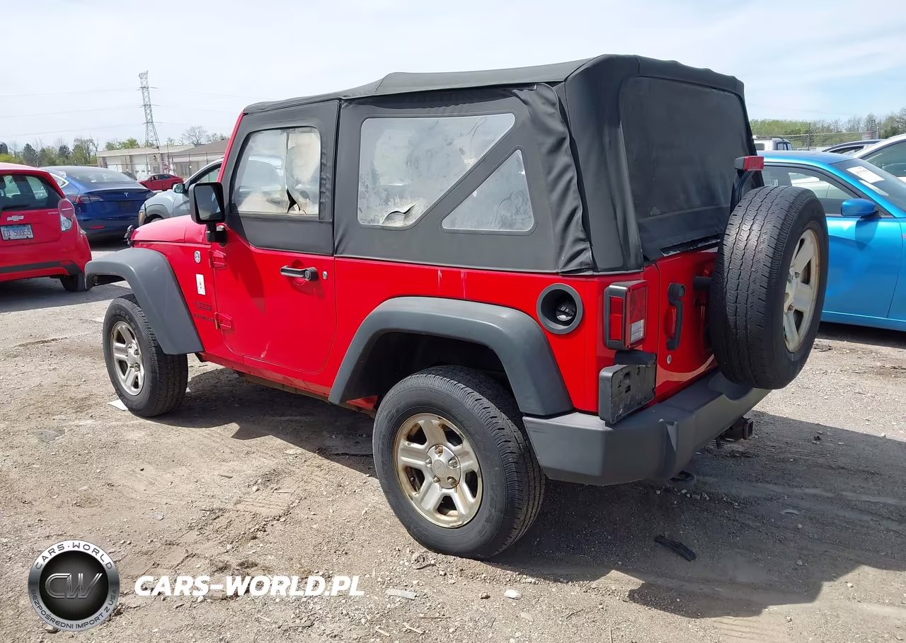 2015 Jeep Wrangler Sport VIN:1C4AJWAG1FL686783 - 3