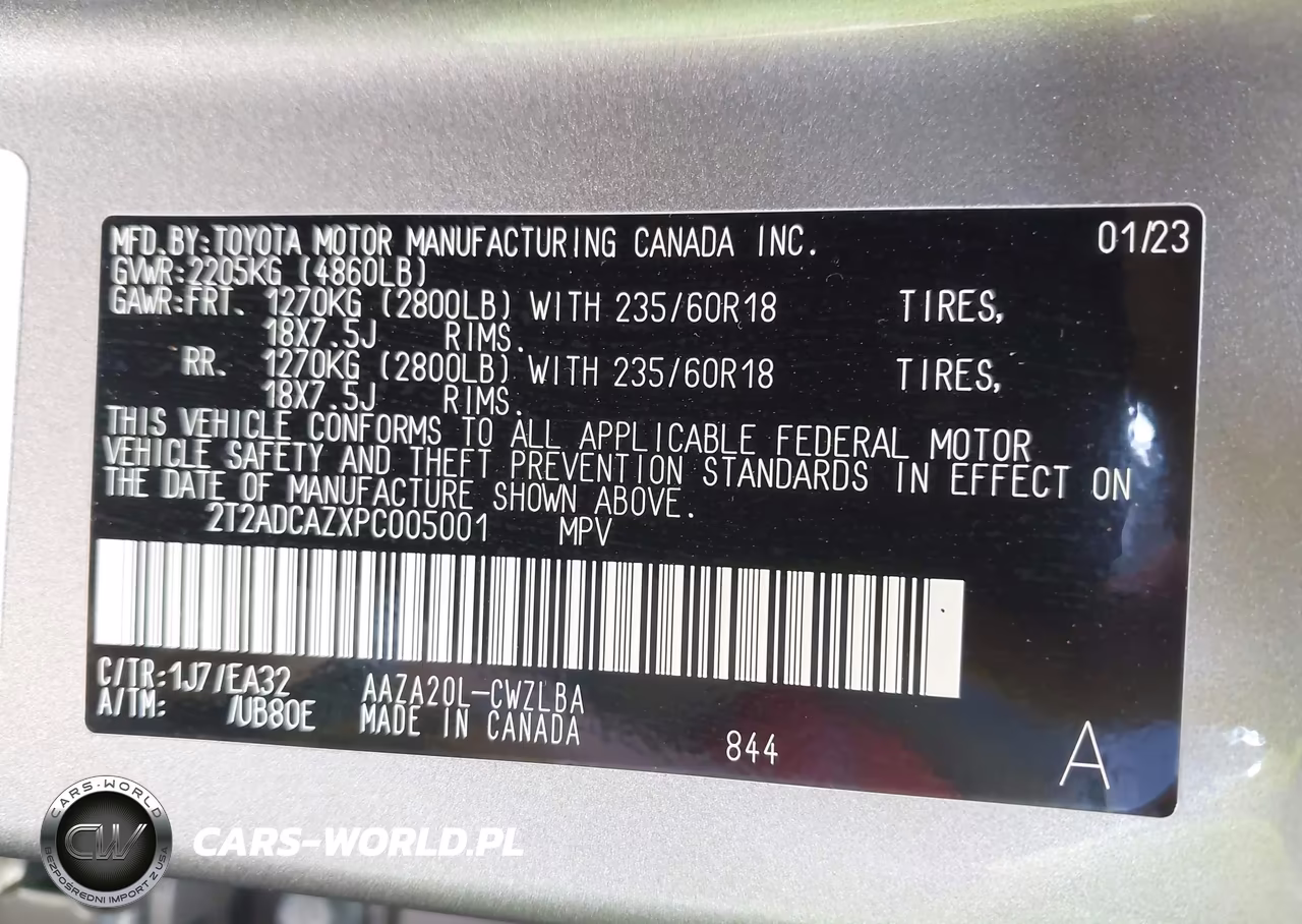 2023 Lexus Nx 250 VIN:2T2ADCAZXPC005001 - 9