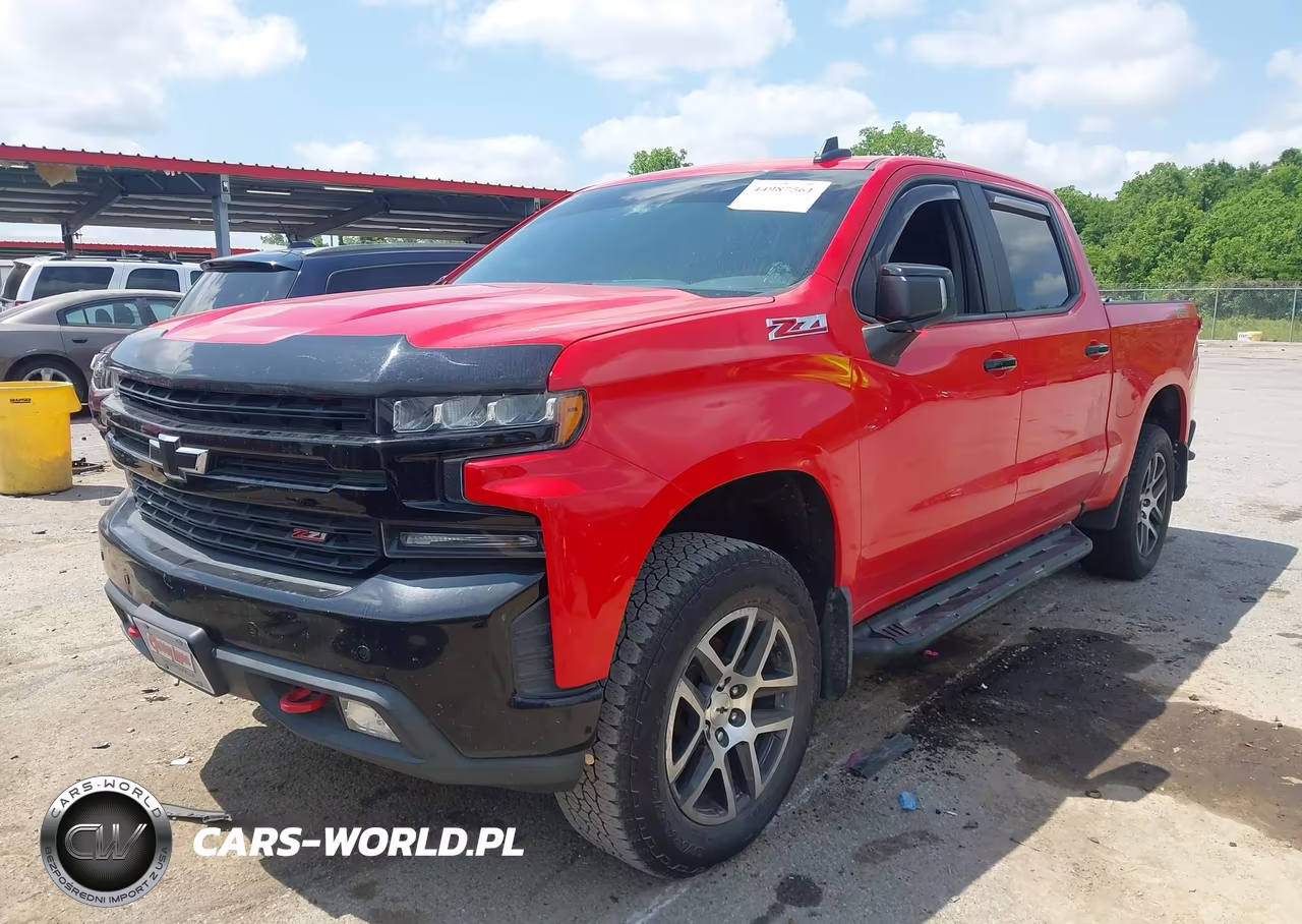 2019 Chevrolet Silverado 1500 Lt Trail Boss VIN:3GCPYFED1KG107322 - 2